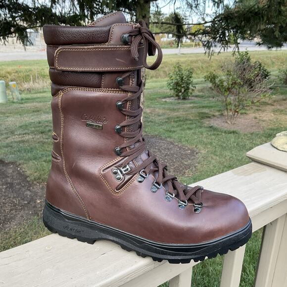 Cabela's Mountain Hunter Gor-Tex Thinsulate Waterproof Boots Mens 13M Italy - Picture 1 of 16